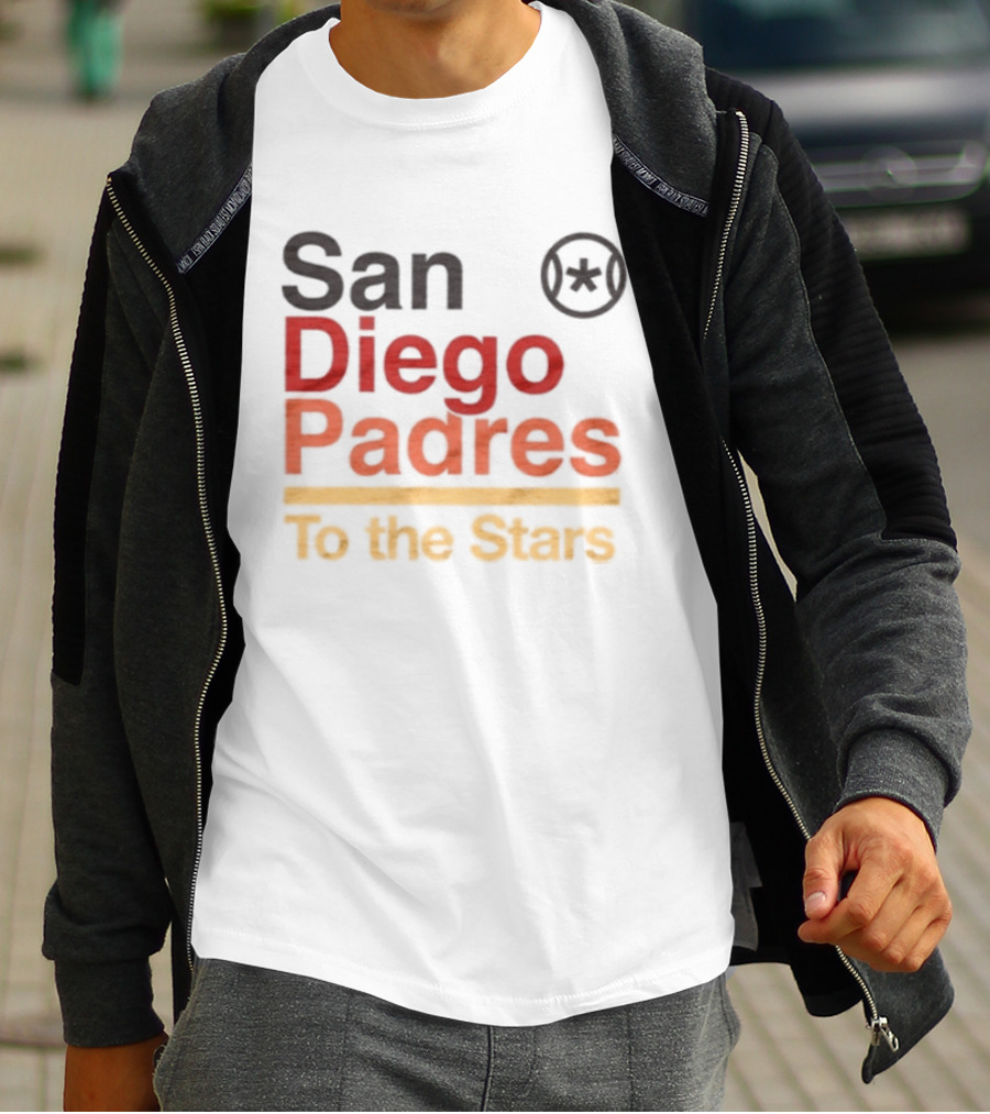 San Diego Padres To The Stars TTS X Homage Classic Ash T-Shirt