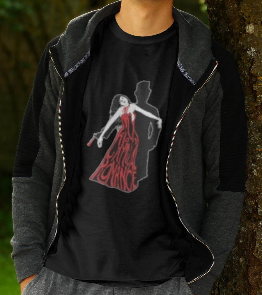 Nostalgia Gland Store Shhh My Chemical Romance Red Dress Shadow T-Shirt