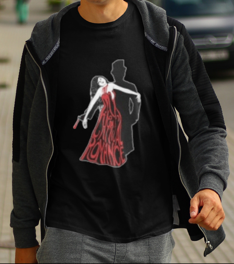 Nostalgia Gland Store Shhh My Chemical Romance Red Dress Shadow T-Shirt