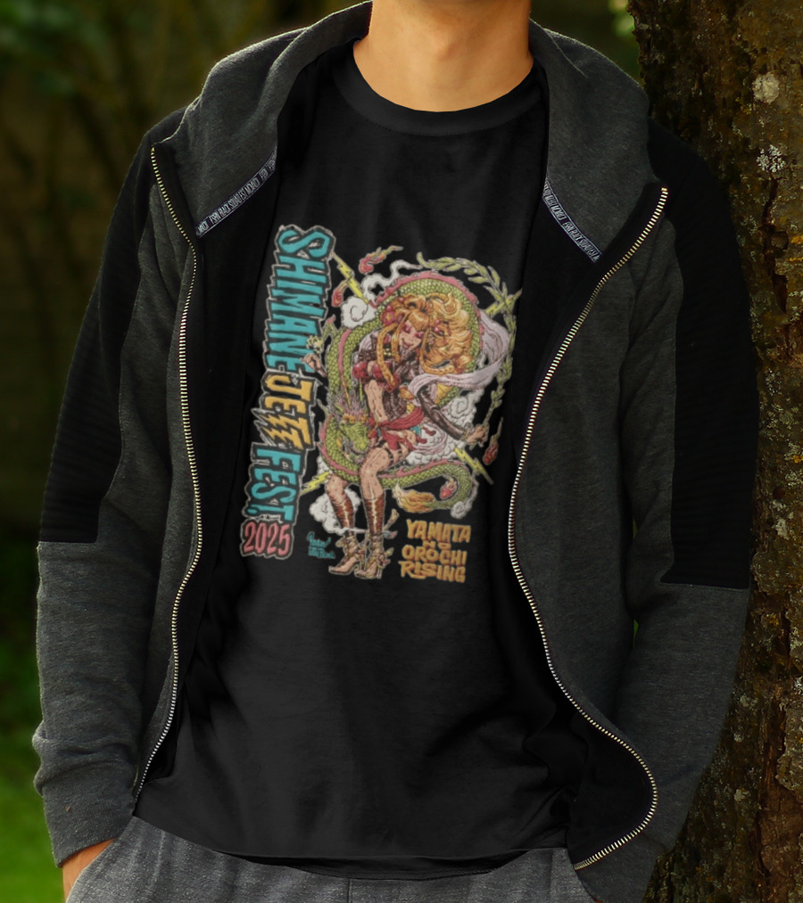 Shimane Jet Fest 2025 Yamata No Orochi Rising Rockin Jelly Bean T-Shirt