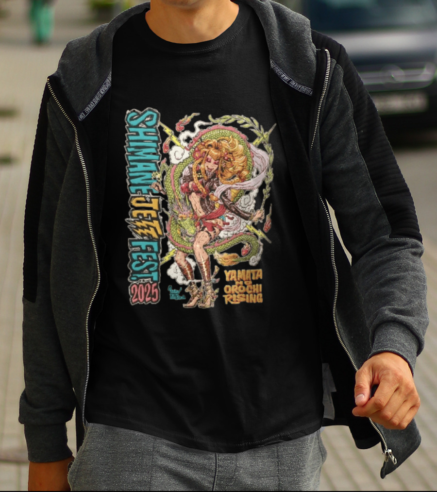 Shimane Jet Fest 2025 Yamata No Orochi Rising Rockin Jelly Bean T-Shirt