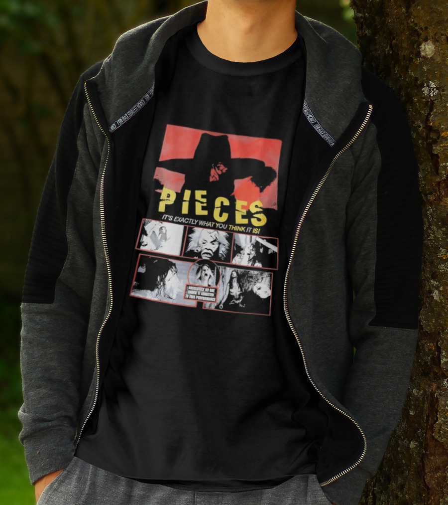 Pieces It's Exactly What You Think It Is Puzzle Collage T-Shirt
