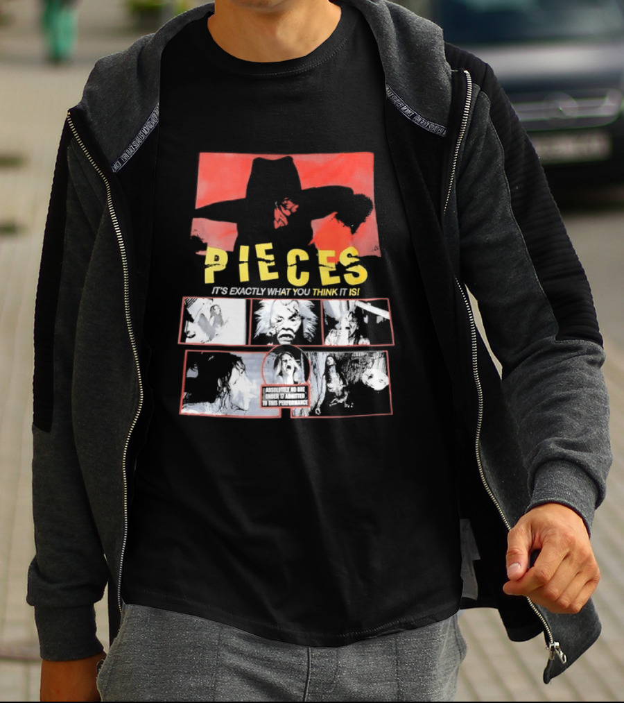 Pieces It's Exactly What You Think It Is Puzzle Collage T-Shirt