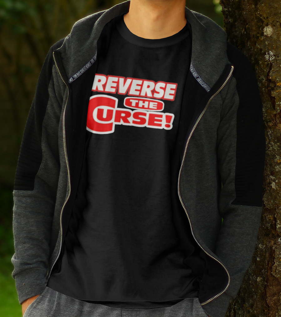 Reverse The Curse Boston Red Sox Baseball Rallying Cry T-Shirt
