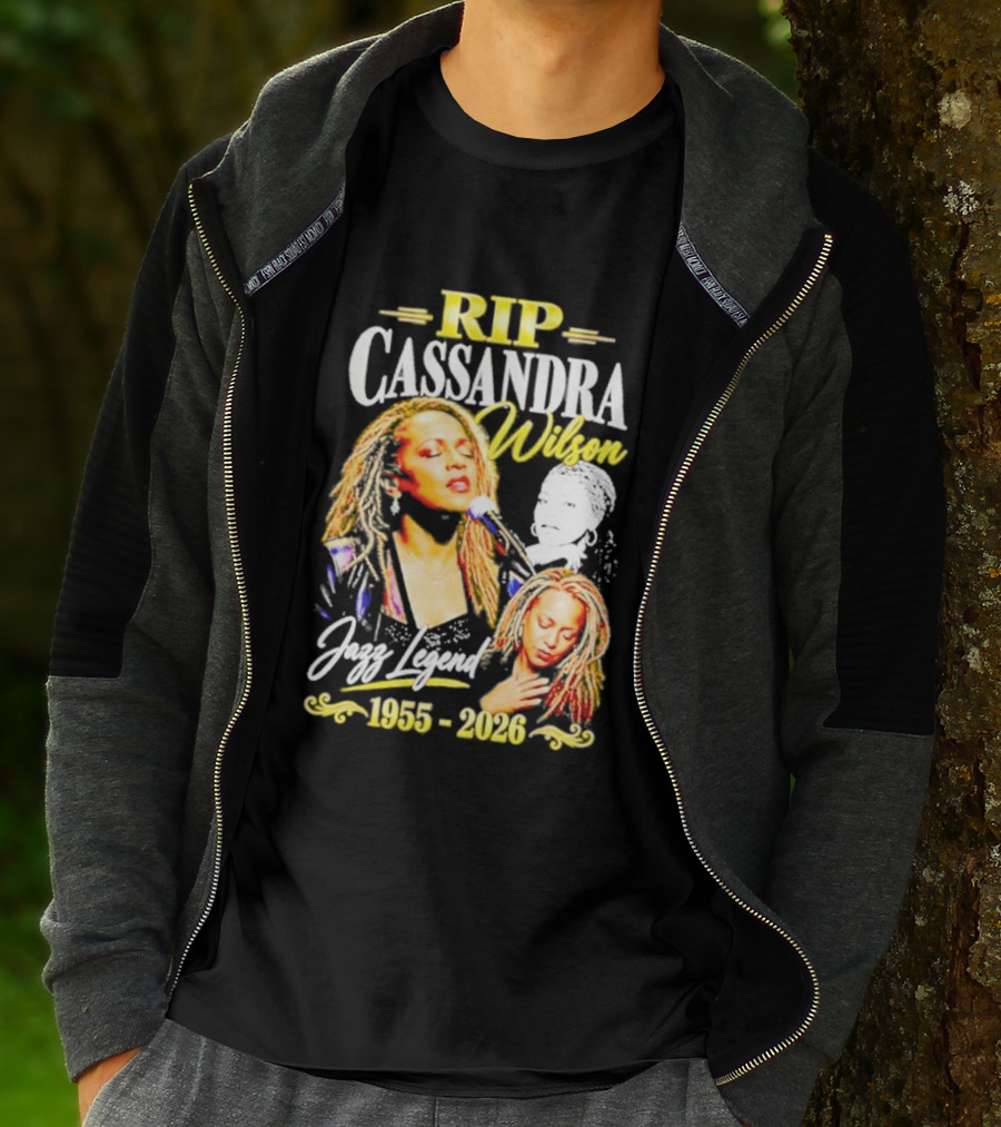 RIP Cassandra Wilson Jazz Legend 1955 2026 T-Shirt