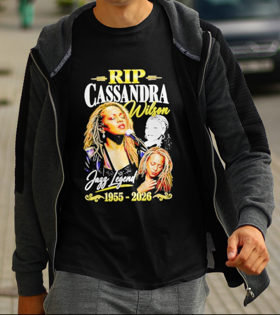 RIP Cassandra Wilson Jazz Legend 1955 2026 T-Shirt
