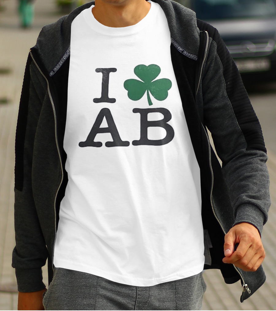 Andy Bell I Love AB Shamrock Dublin Vicar Street T-Shirt