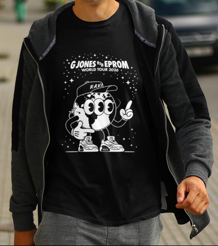 G Jones Eprom World Tour 2023 RAM Earth T-Shirt