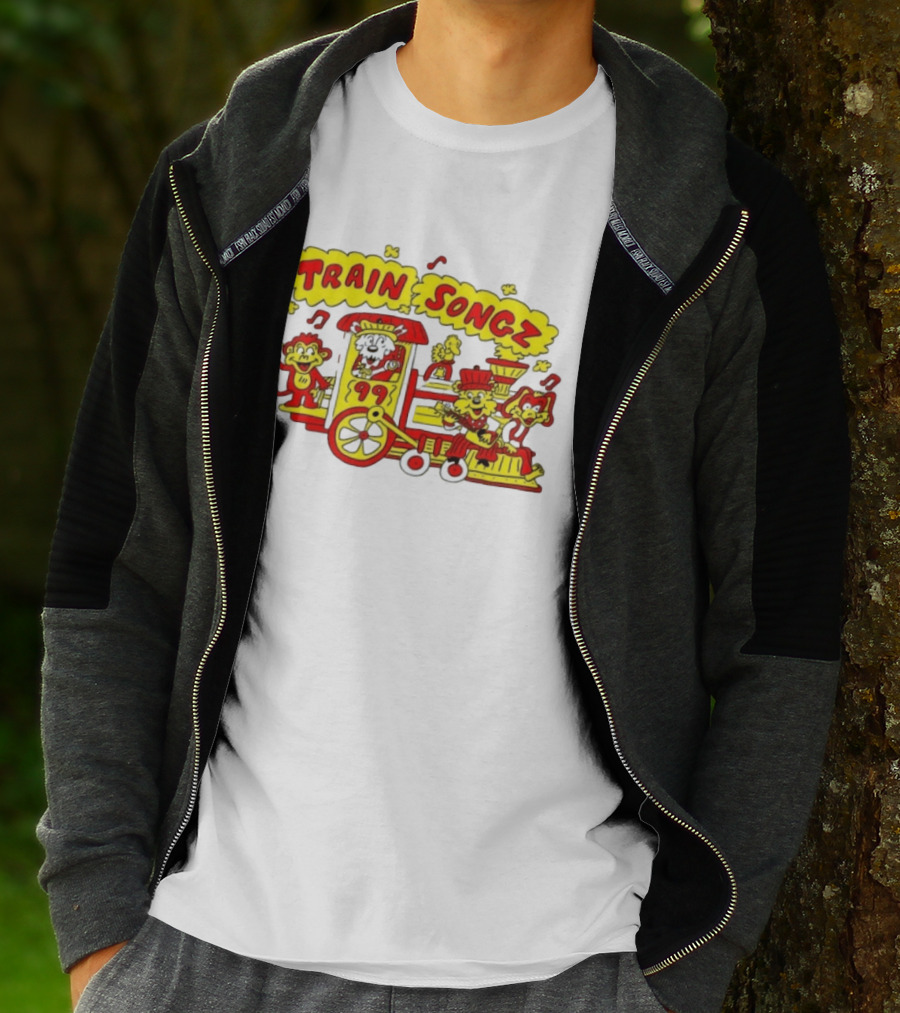 Train Songz 99 Musical Cartoon Animal Band Fun Adventure T-Shirt