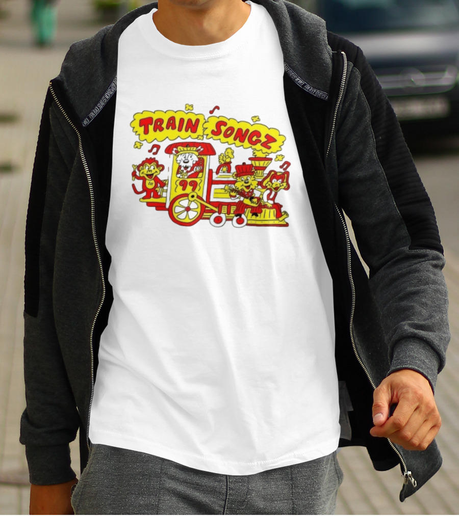 Train Songz 99 Musical Cartoon Animal Band Fun Adventure T-Shirt