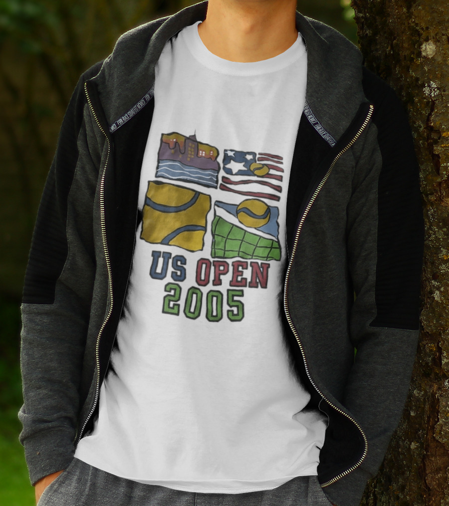 US Open 2005 Tennis Tournament Grand Slam T-Shirt
