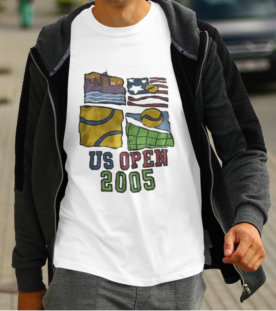 US Open 2005 Tennis Tournament Grand Slam T-Shirt