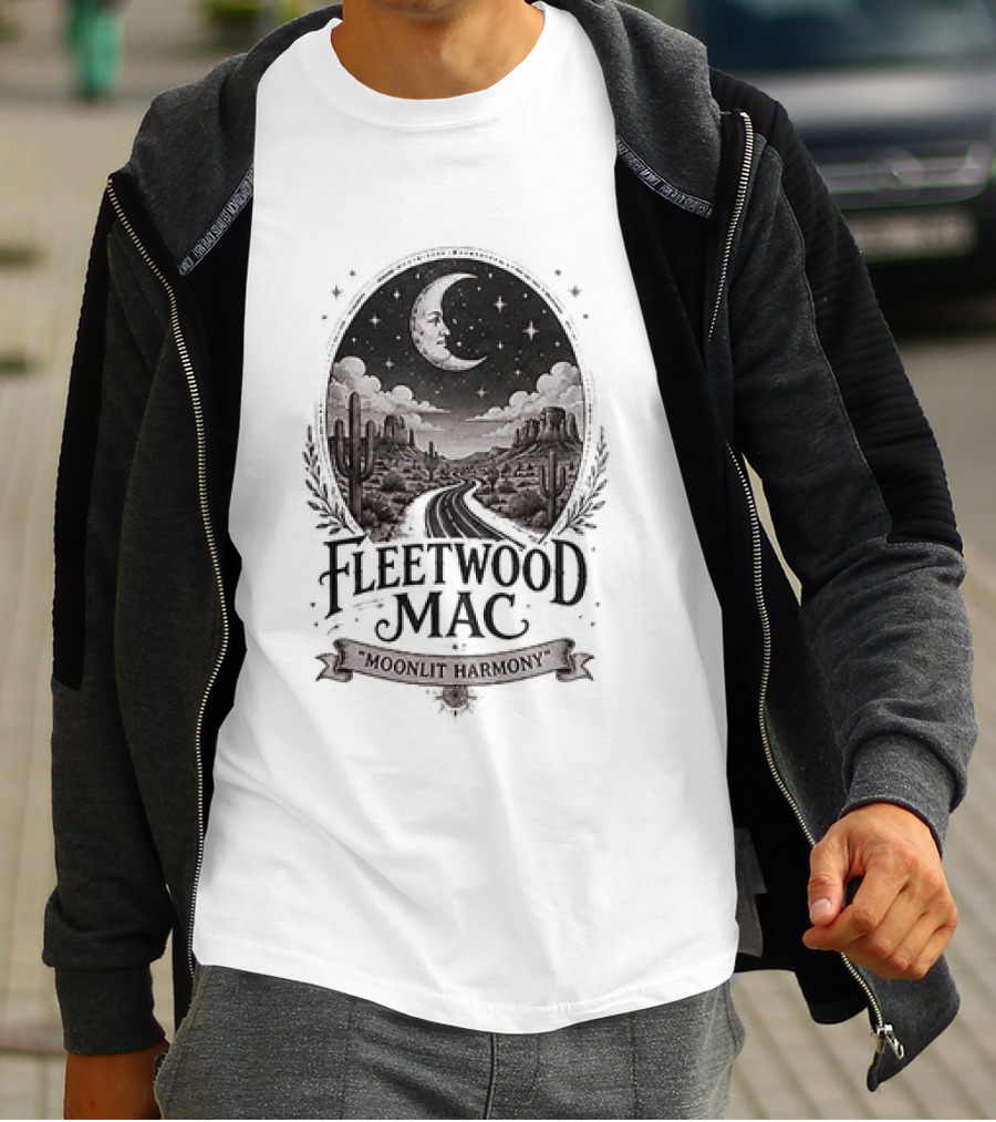 Fleetwood Mac Moonlit Harmony Nighttime T-Shirt