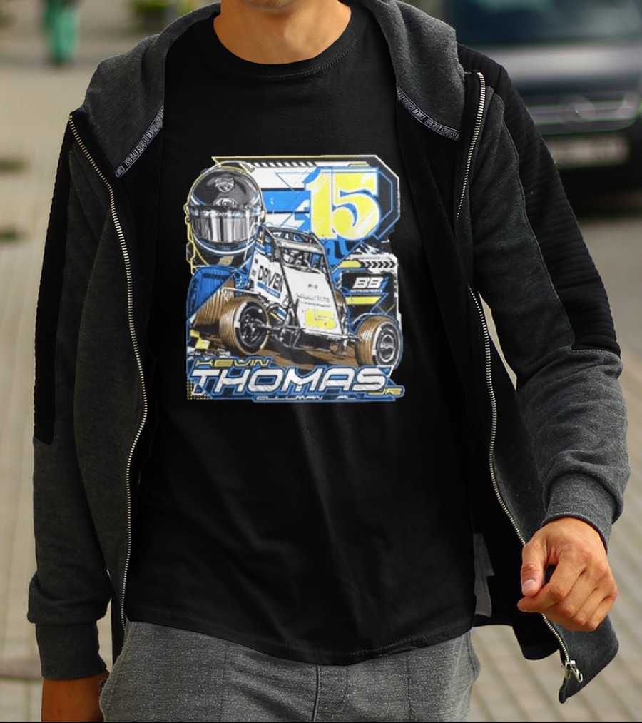 Kevin Thomas Cullman 15 Car Racing BB Performance T-Shirt