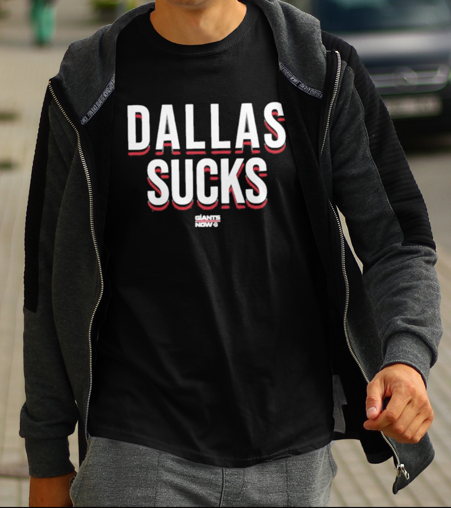New York Giants Dallas Sucks NFL Rivalry Fan T-Shirt