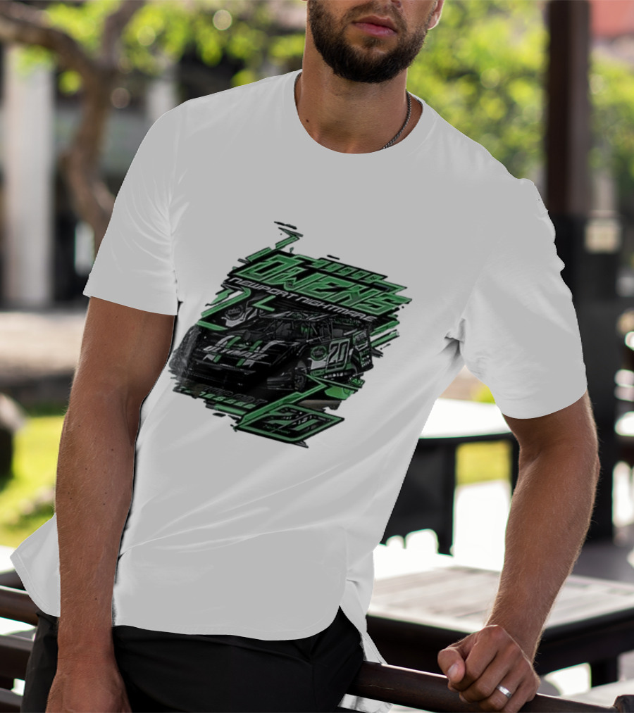 Jimmy Owens Newport Nightmare 20 Car Racing Ultimate 64 Dirt Track 2023 T-Shirt