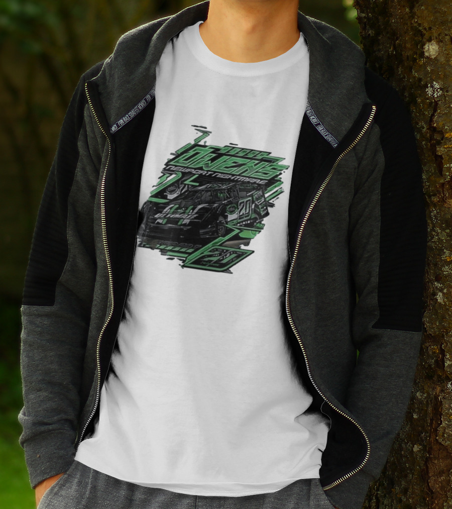 Jimmy Owens Newport Nightmare 20 Car Racing Ultimate 64 Dirt Track 2023 T-Shirt