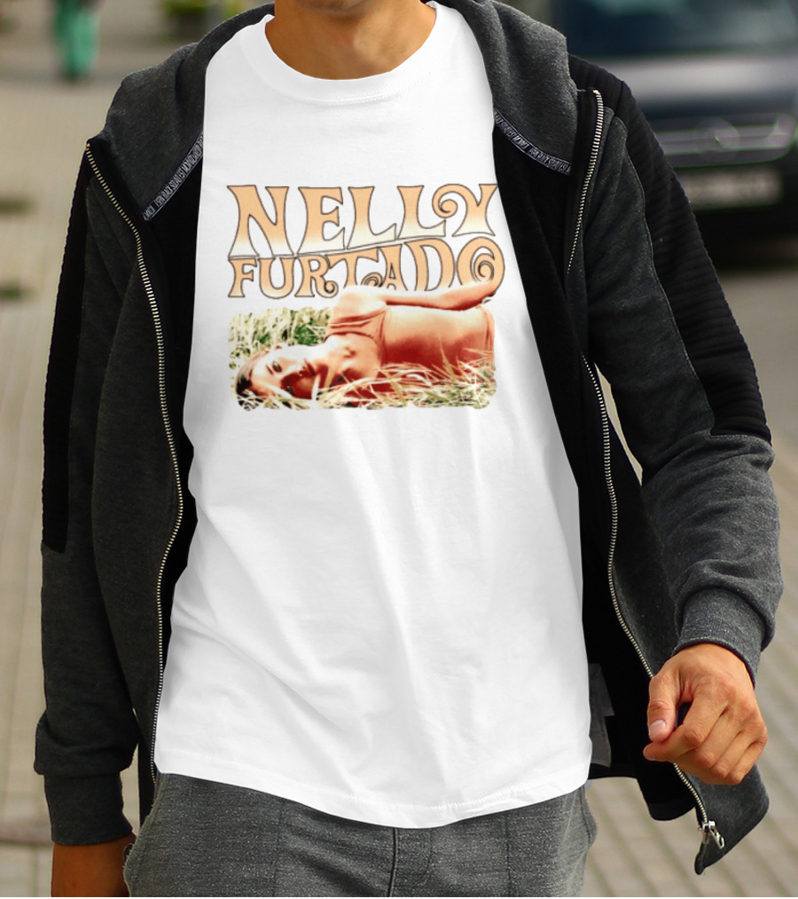 Nelly Furtado Woah Nelly Album Cover Image T-Shirt