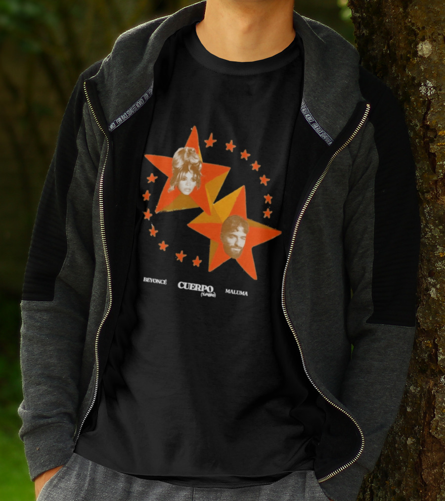 Beyoncé Maluma Cuerpo Tumbao Latin Pop Starry T-Shirt