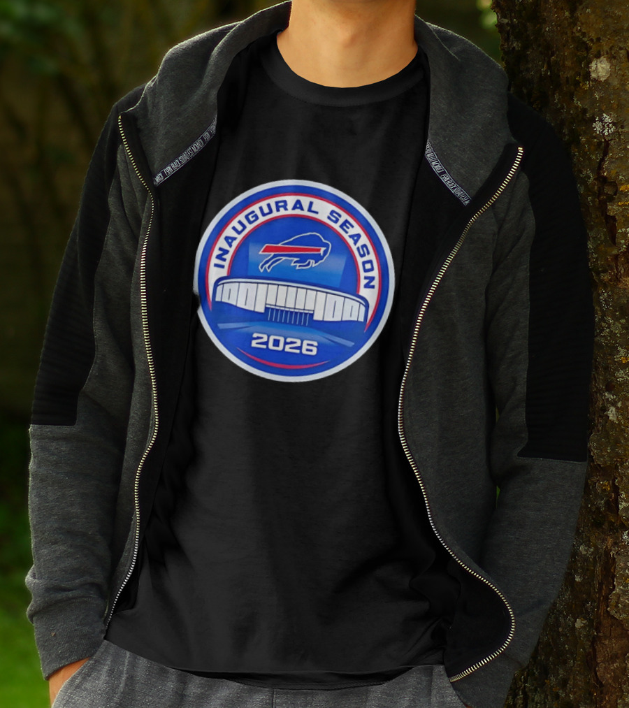 Buffalo Bills Inaugural Season 2026 Stadium T-Shirt