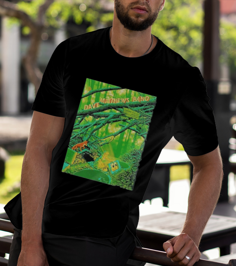 Dave Matthews Band George WA September 4 5 6 2026 At The Gorge Forest Scene T-Shirt