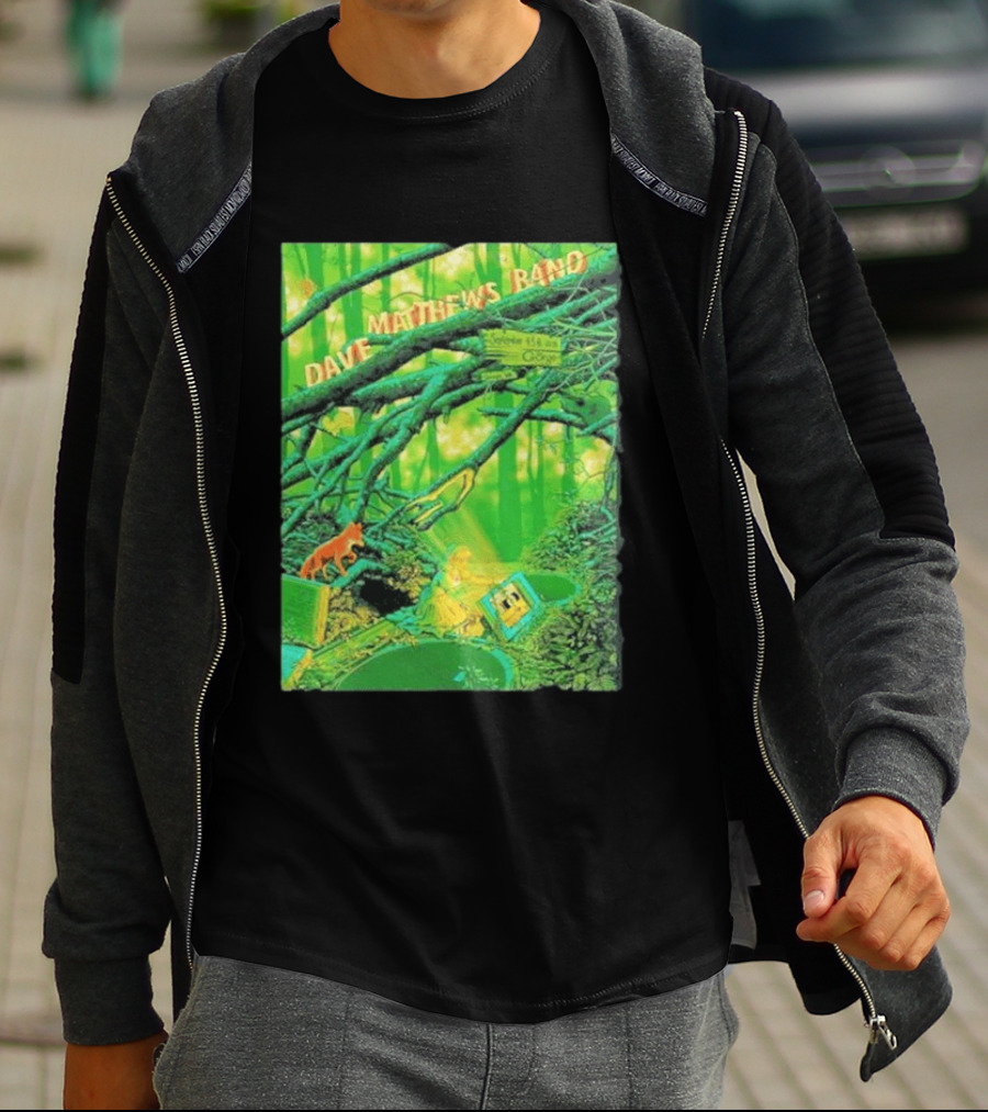 Dave Matthews Band George WA September 4 5 6 2026 At The Gorge Forest Scene T-Shirt