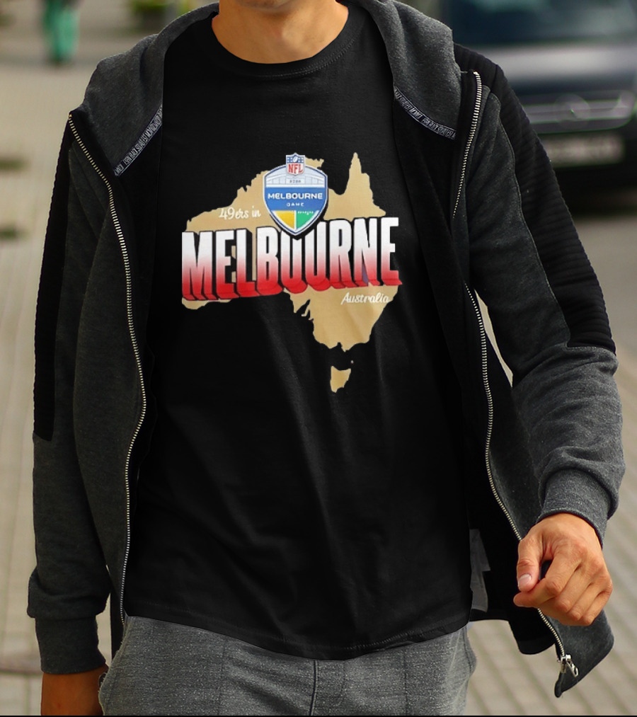 49ers In Melbourne Australia NFL Game 2026 T-Shirt