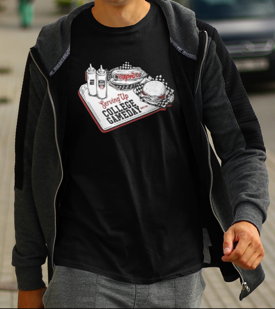 Serving Up College GameDay ESPN Since 1993 T-Shirt