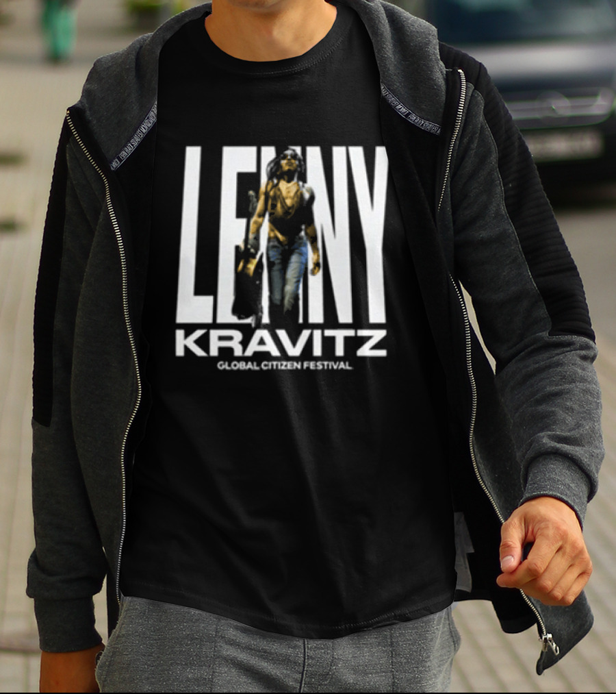 Lenny Kravitz Global Citizen Festival 2026 T-Shirt