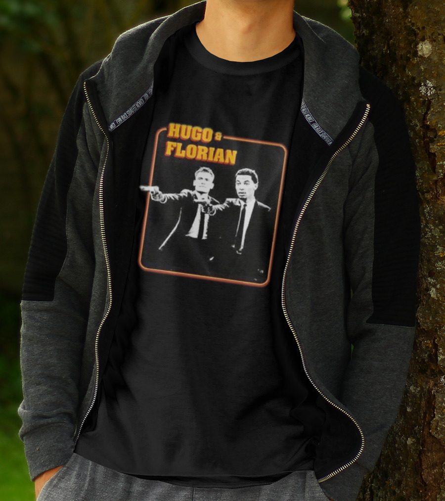 Hugo Ekitike Florian Wirtz Pulp Fiction Style Liverpool Fan T-Shirt