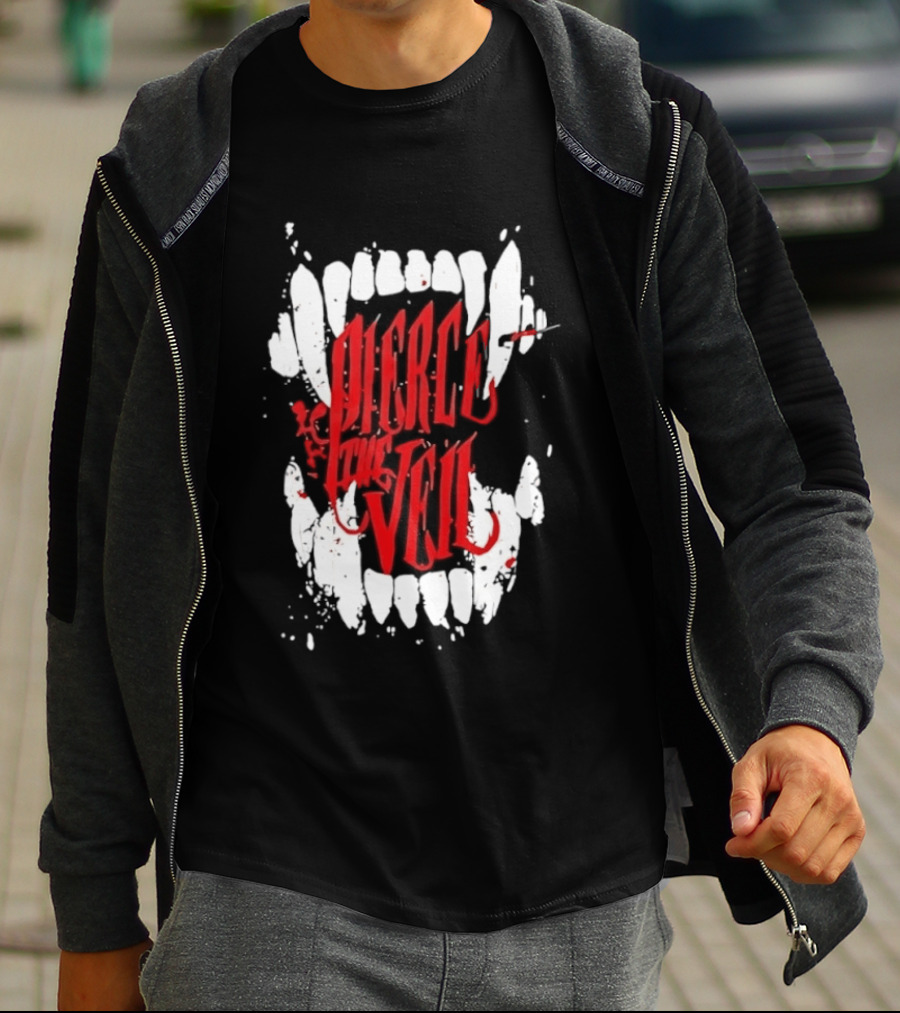 Pierce The Veil Blood Fangs Post Hardcore Band Merch T-Shirt