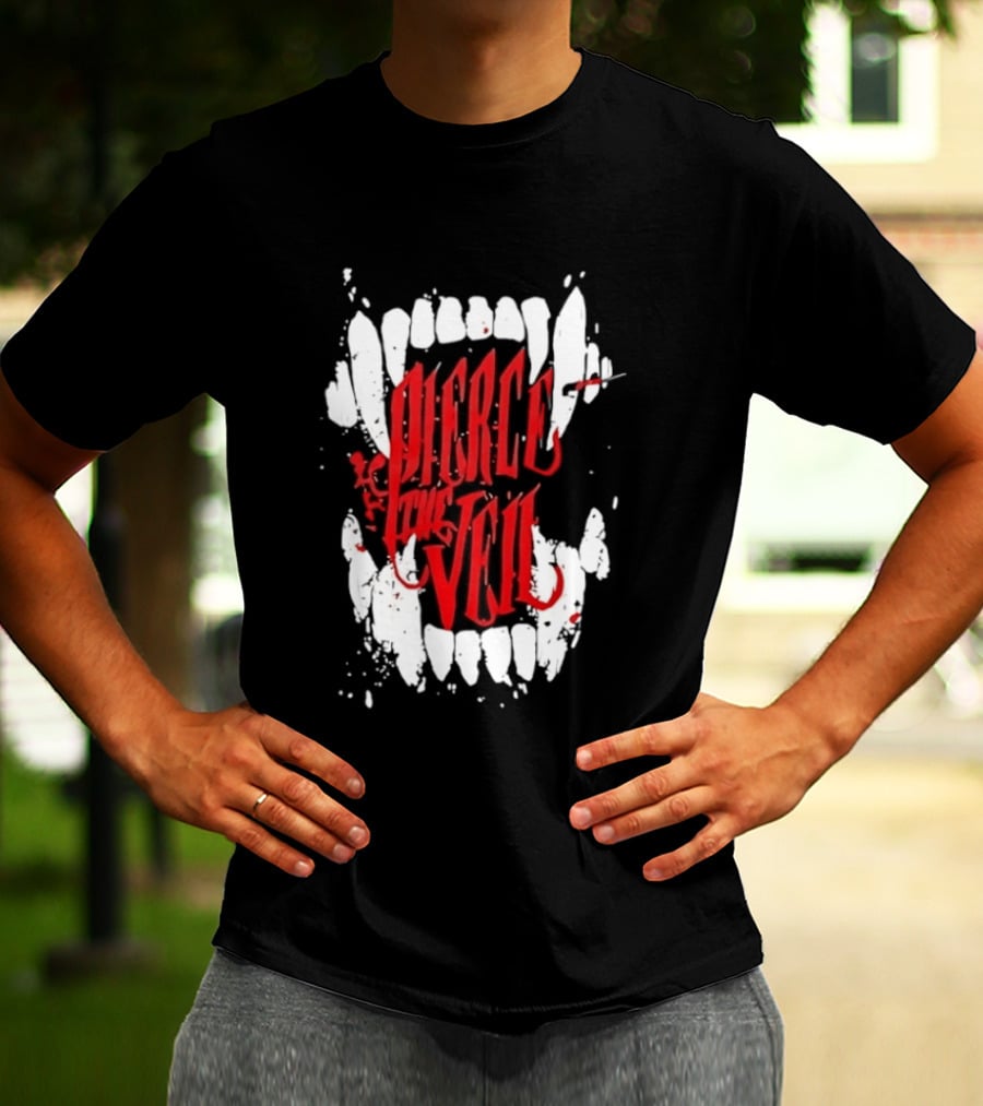 Pierce The Veil Blood Fangs Post Hardcore Band Merch T-Shirt
