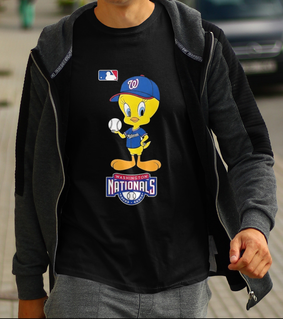 Washington Nationals Tweety Bird Baseball MLB T-Shirt
