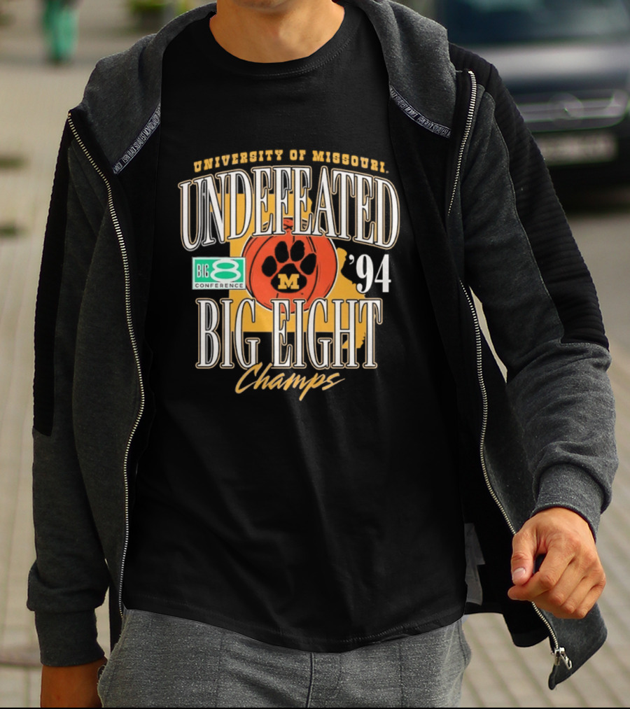 University Of Missouri Big Eight Undefeated Champions 1994 T-Shirt