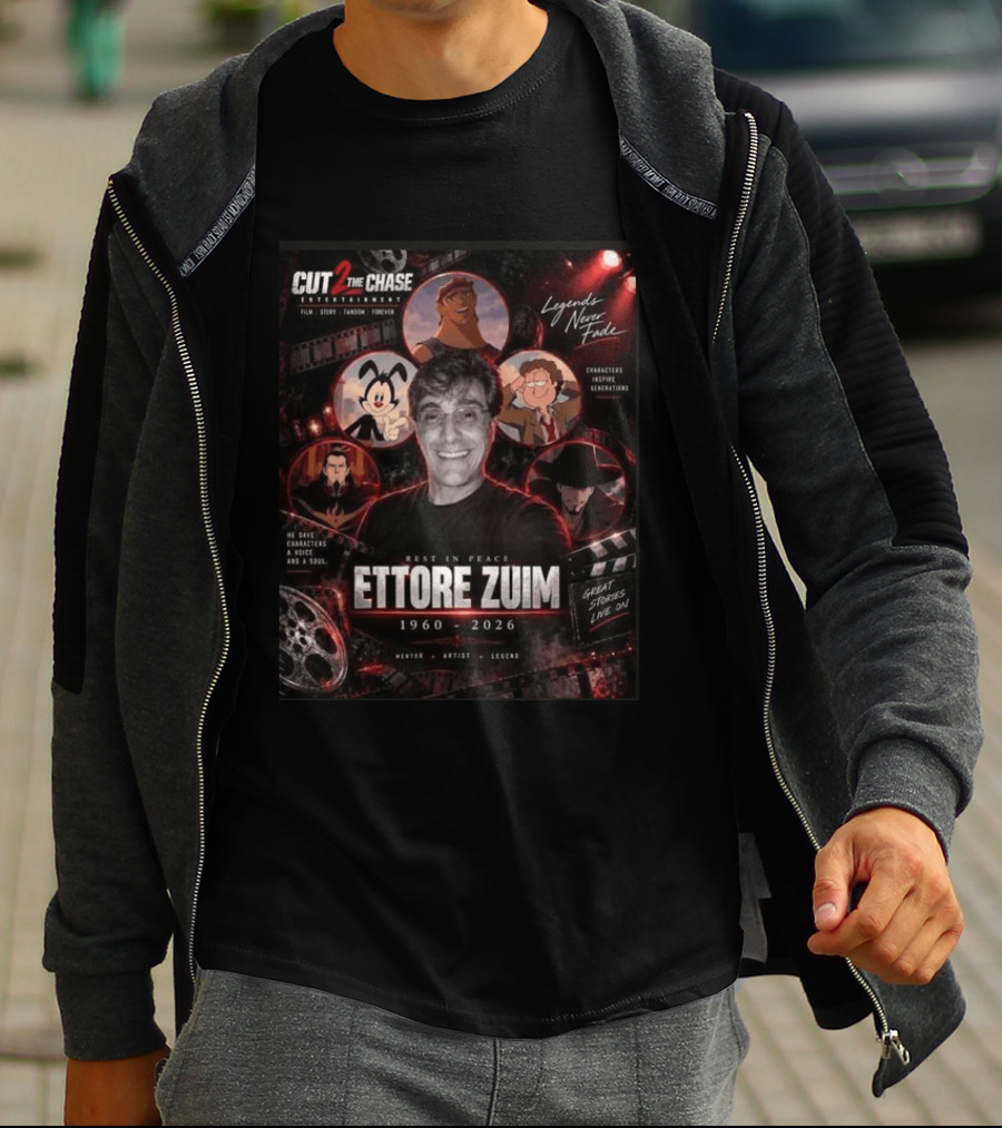 Rest In Peace Ettore Zuim 1960 2026 Mentor Artist Legend Characters Inspire Generations T-Shirt
