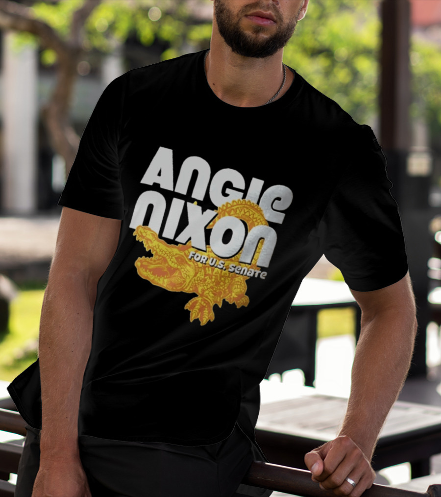 Angie Nixon For U.S. Senate Gator Campaign T-Shirt