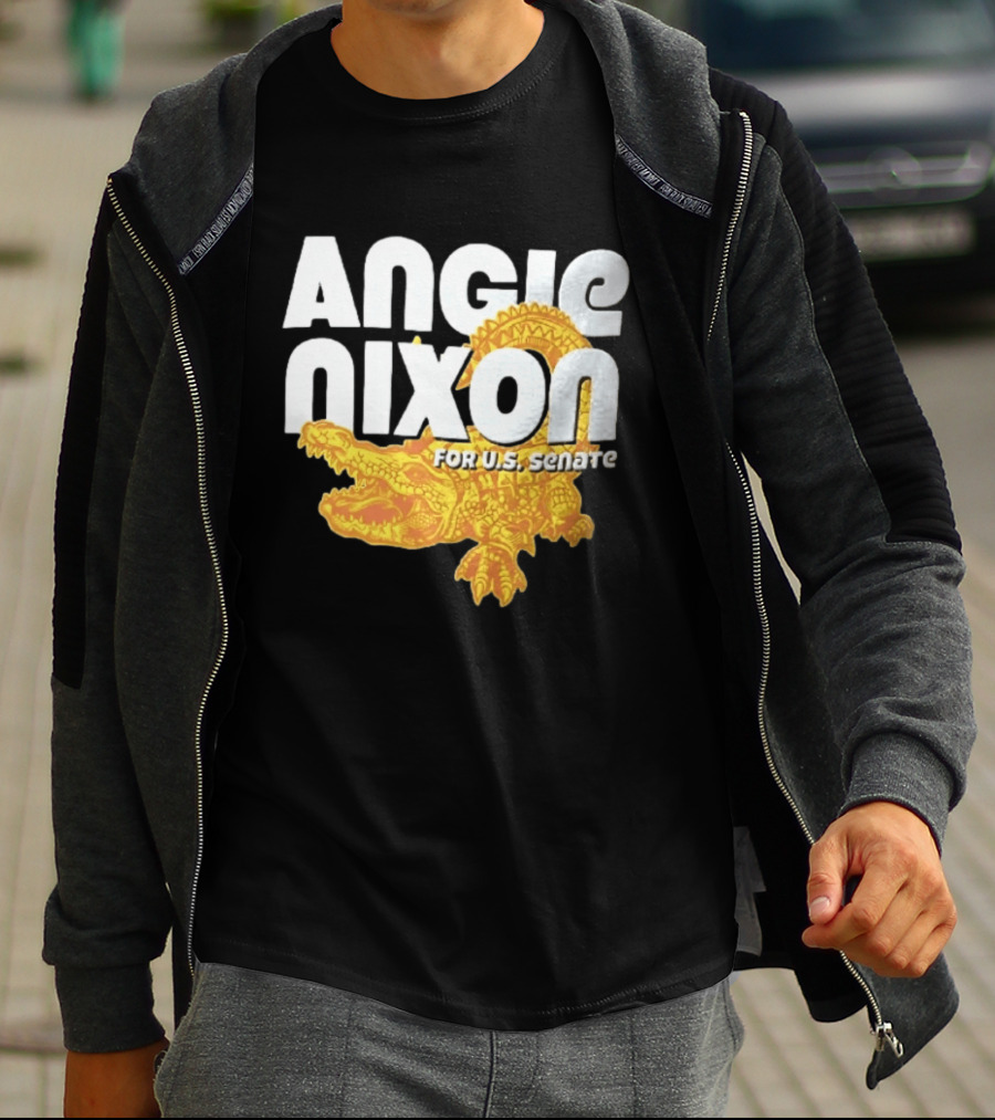 Angie Nixon For U.S. Senate Gator Campaign T-Shirt