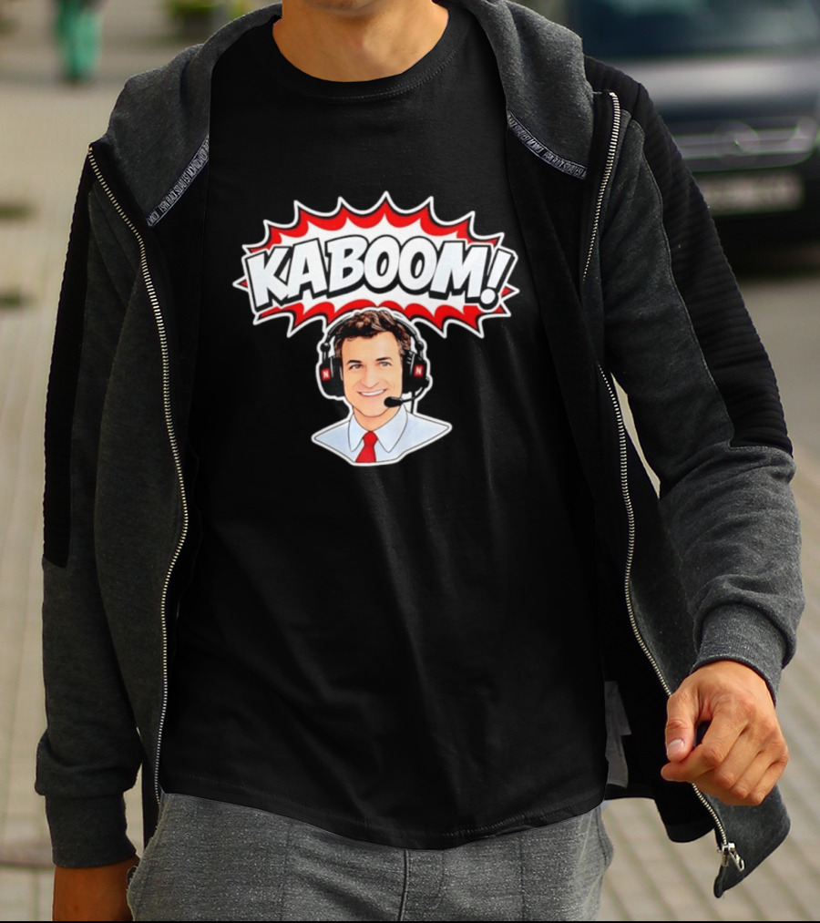 Kaboom Sports Broadcaster Jim Nantz CBS T-Shirt