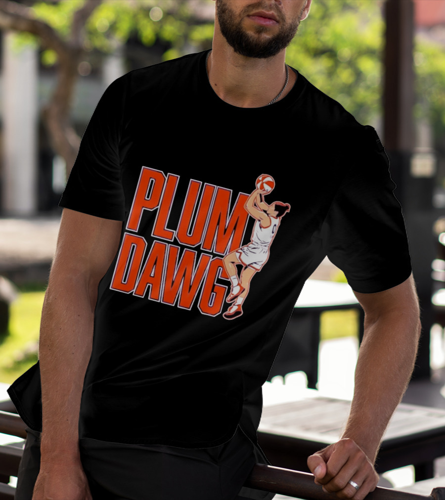 Kelsey Plum Dawg Las Vegas Aces WNBA Basketball Player T-Shirt