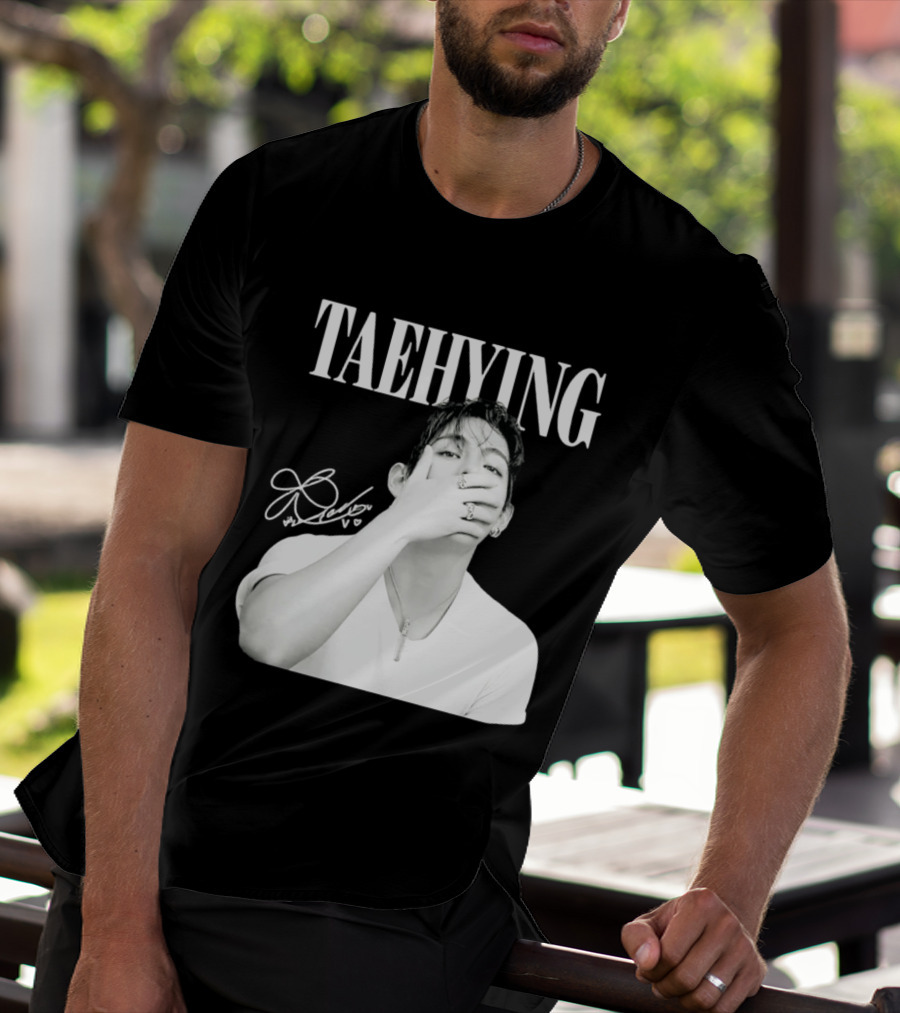 TAEHYUNG BTS V K Pop Fashion Style Signature T-Shirt