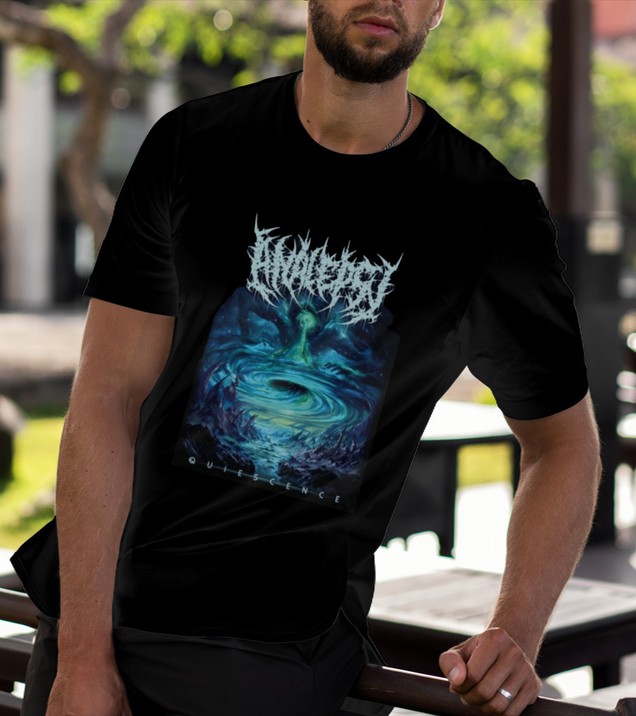 Miasma Records Analepsy Quiescence Surreal Cosmic Vortex T-Shirt