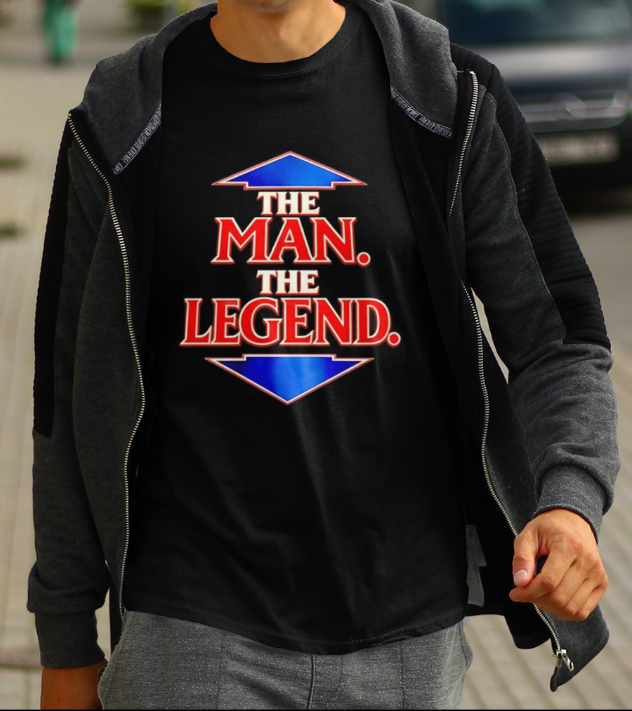 The Man The Legend Motivational Arrowhead T-Shirt