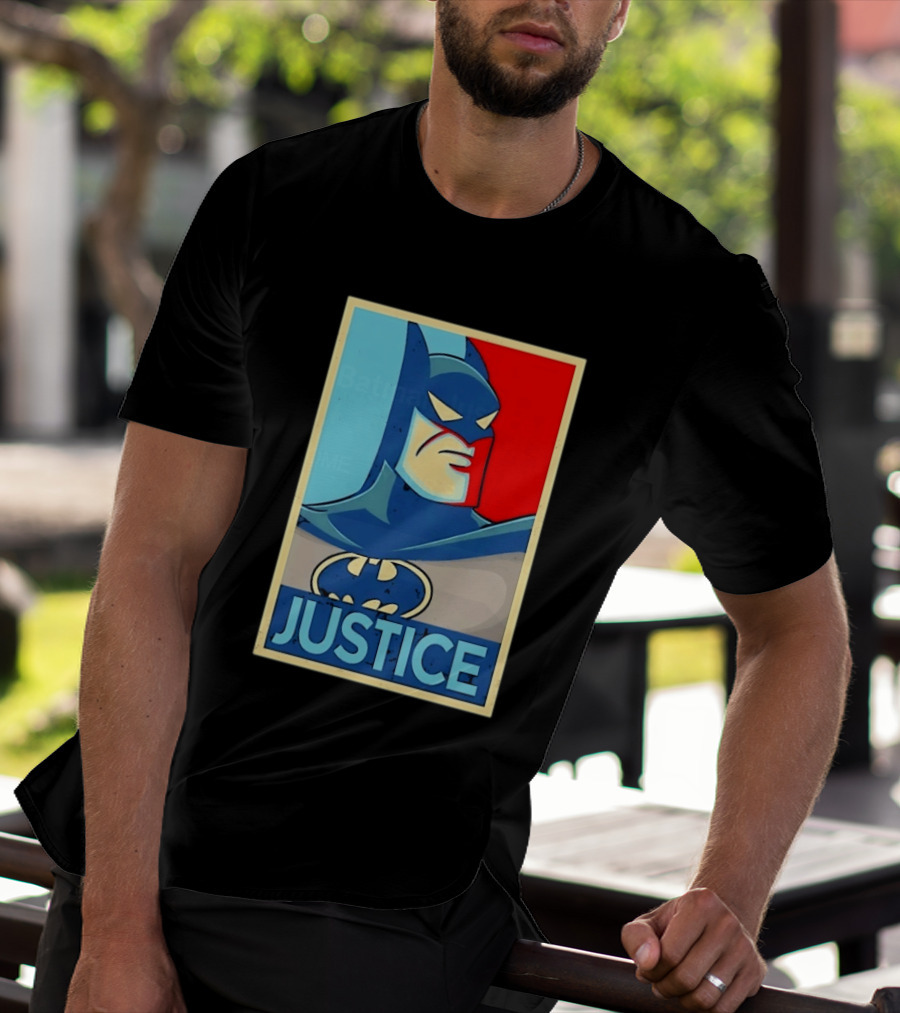 Justice Distressed Batman DC Comics T-Shirt