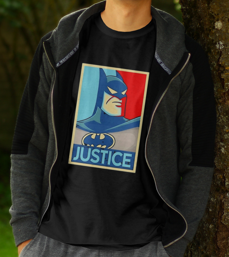 Justice Distressed Batman DC Comics T-Shirt