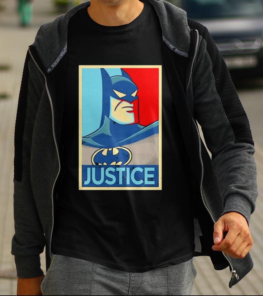 Justice Distressed Batman DC Comics T-Shirt