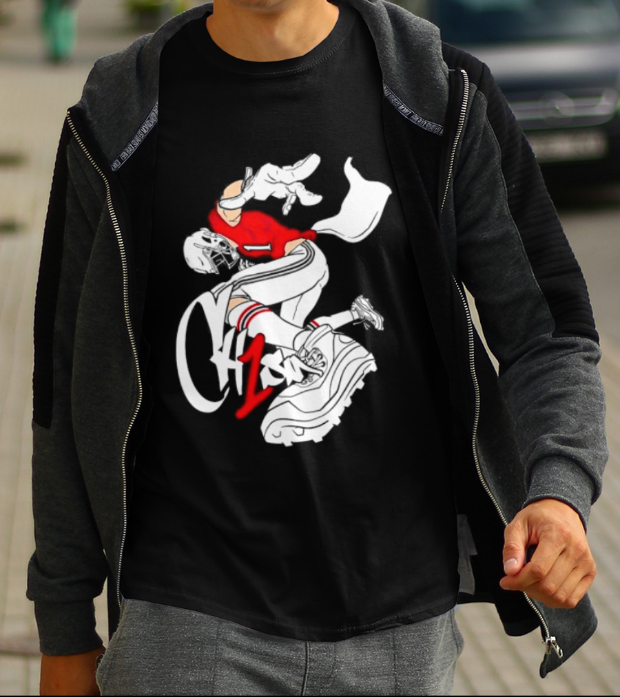 Drake Maye New England Patriots Number 1 T-Shirt