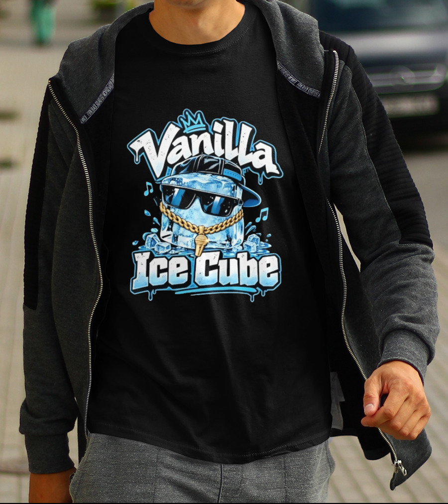Vanilla Ice Cube Hip Hop Music Rap Cool Ice T-Shirt