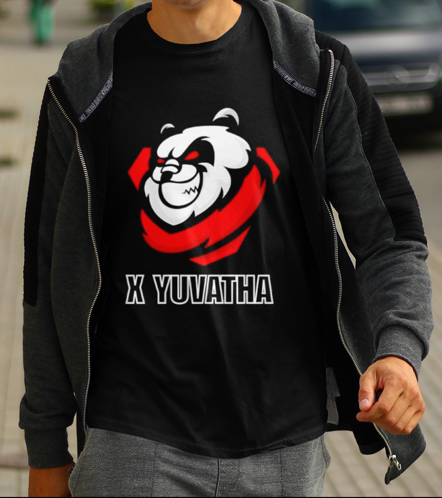 X Yuvatha Panda Gaming Esports T-Shirt
