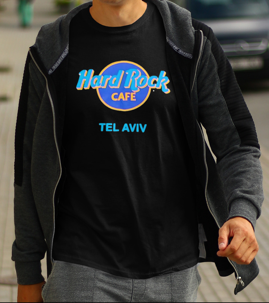 Hard Rock Cafe Tel Aviv Blue Circle T-Shirt