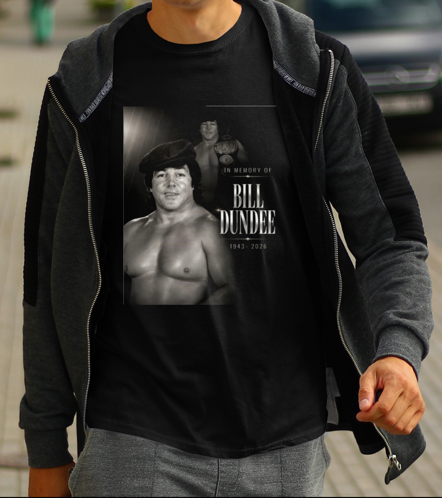 In Memory Of Bill Dundee 1943 2026 Wrestling Legend T-Shirt